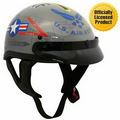 Outlaw Glossy Half Motorcycle Helmet / Licensed US-Air-Force Graphics